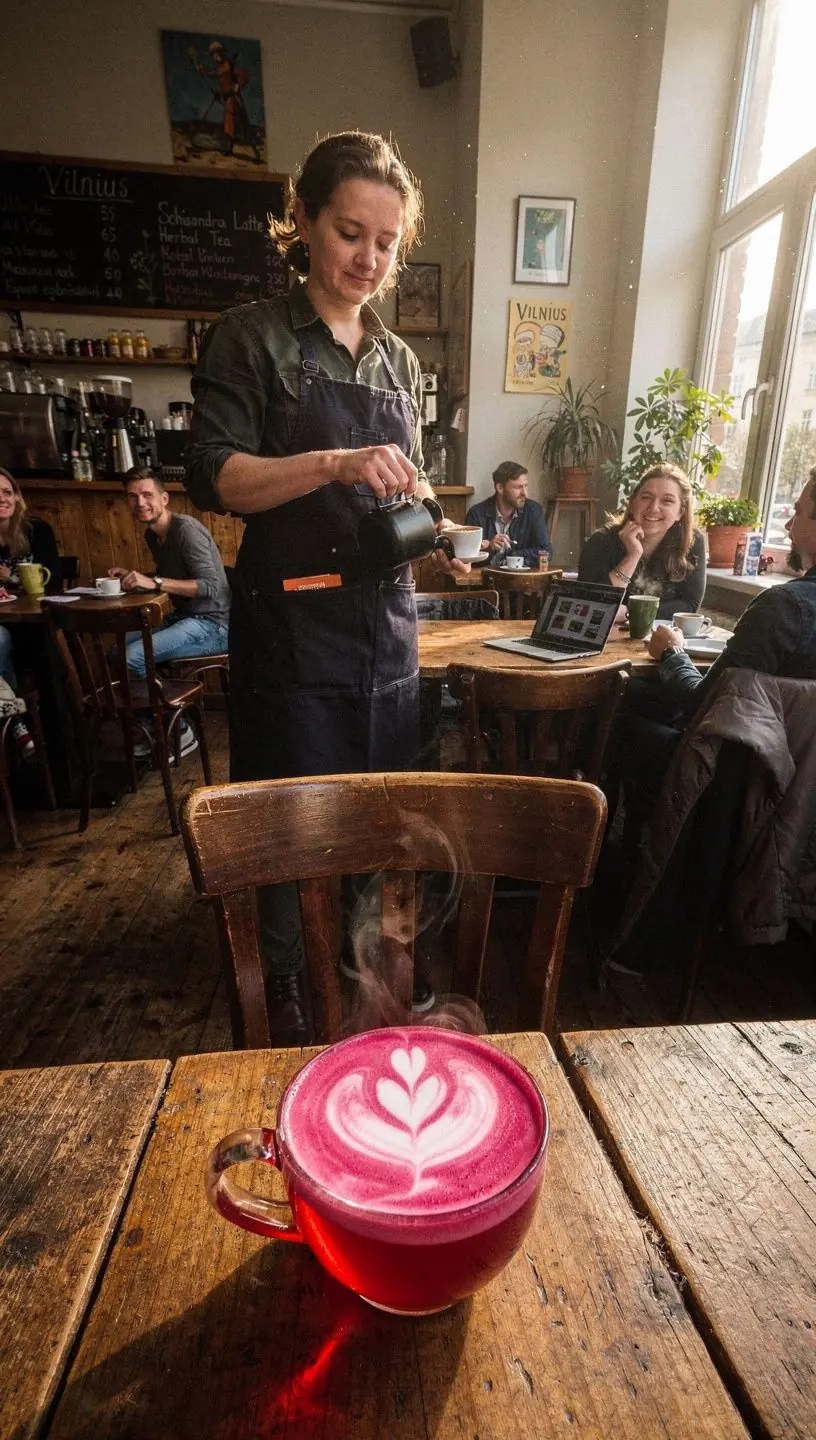 Schizandros uogų arbata, pilna spalvų ir kvapų, puikiai tinka širdies sveikatai.